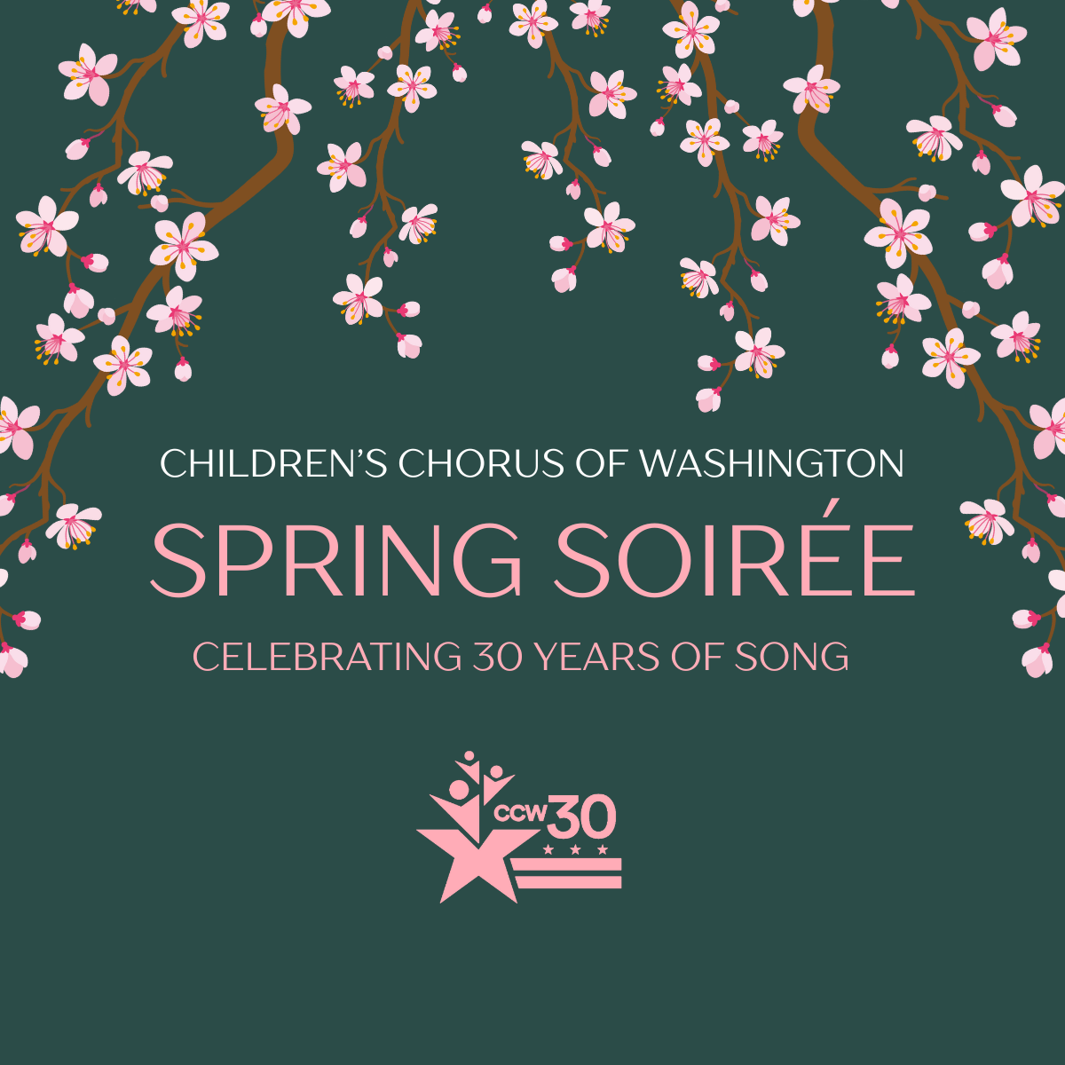 Children's Chorus of Washington - Spring Soirée 2026 - logo